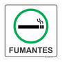 Placa de Sinalização Permitido Fumar