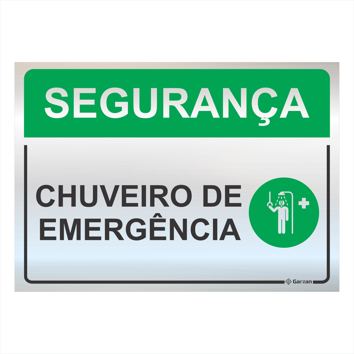 Placas de Sinalização Para Segurança de EPI - Modelos Diversos - em Alumínio