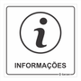 Placa de Sinalização Para Setores - Informações